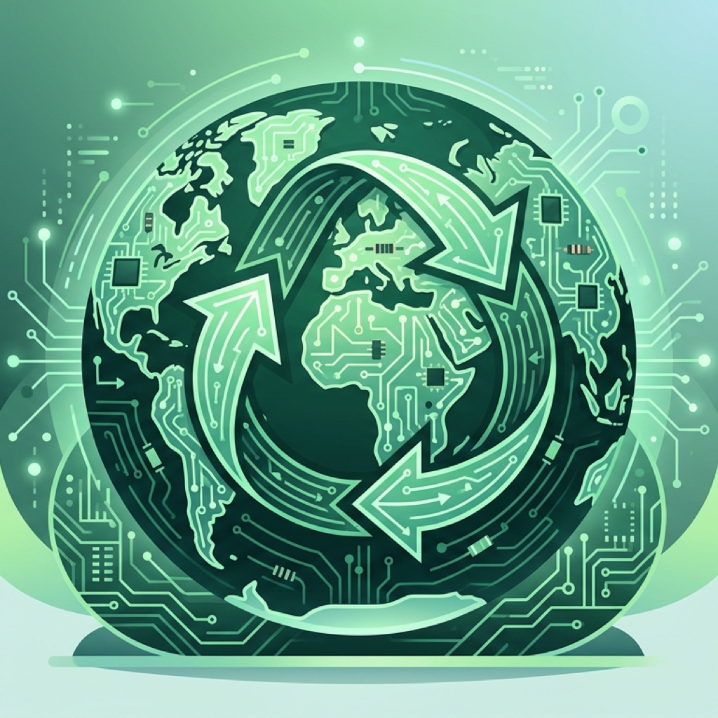 Circular e-waste management and resource recovery
