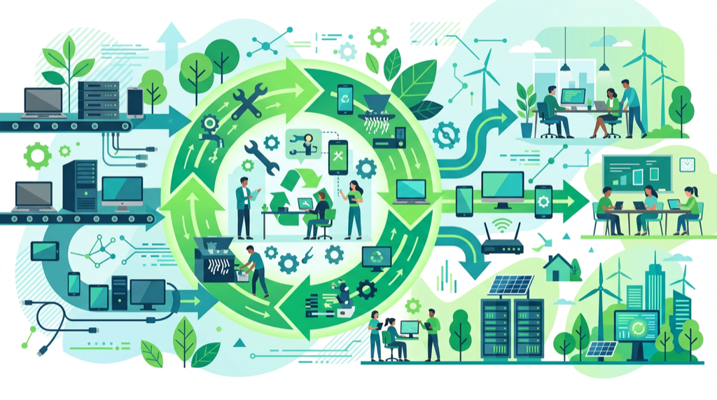 Value recovery and circular outcomes from refurbished IT